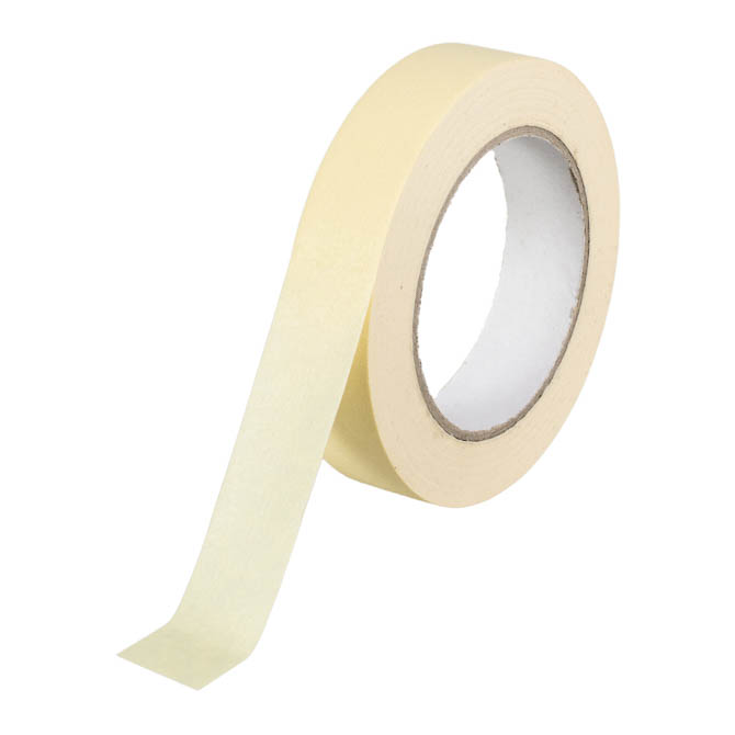 Kreppklebeband 25mm 50lfm naturweiß Kreppklebeband 25mm 50lfm naturweiß