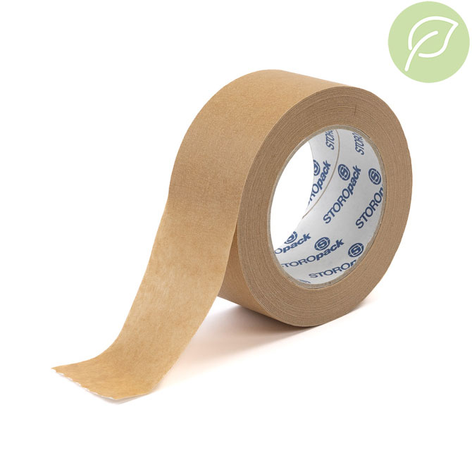 Papierklebeband 50mmx50lfm braun solv.fr