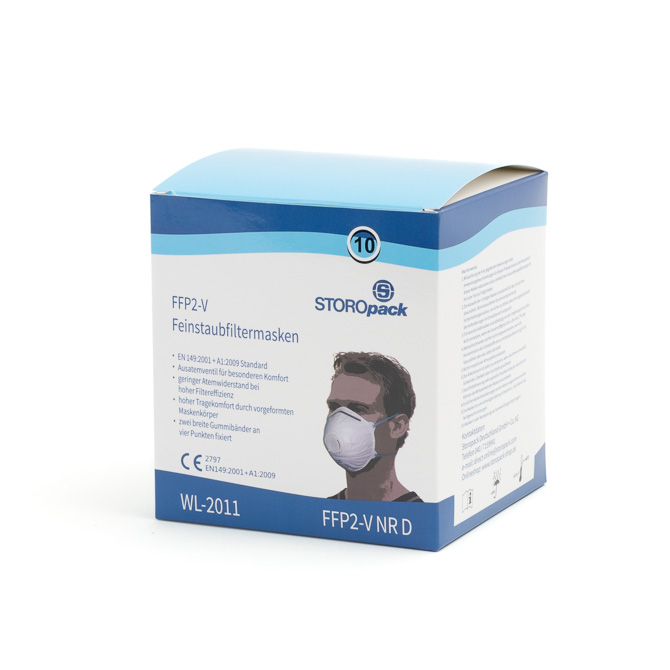 Atemschutzmasken FFP2 und FFP3 mit und ohne Ventil
