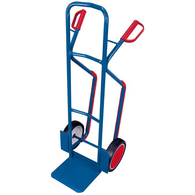 Sackkarre Stahl 250kg Vollgummireifen und Gleitkufen Sackkarre Stahl 250kg Vollgummireifen und Gleitkufen