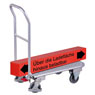 Klappbügelwagen Alu Ladefläche
