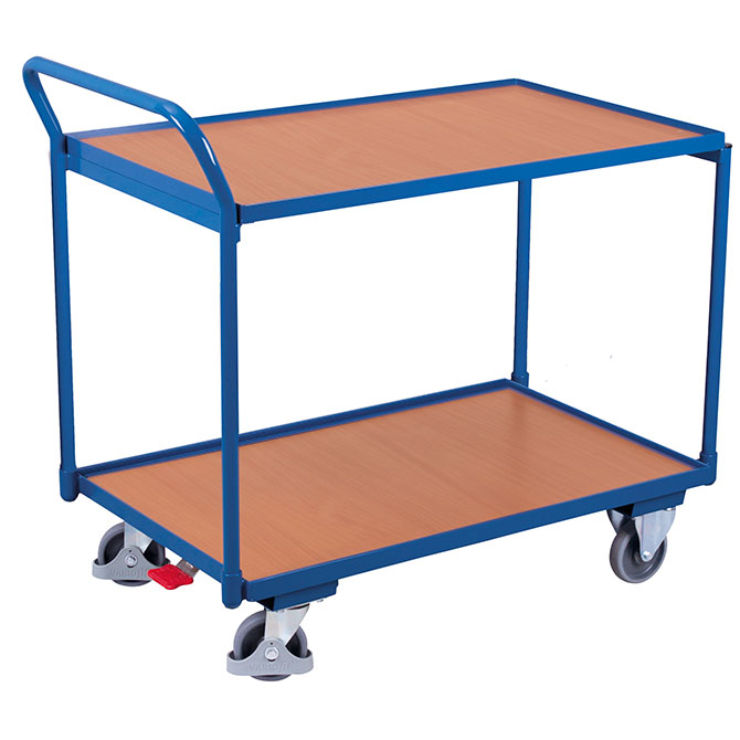 Tischwagen <em class="search-results-highlight">mit</em> 2 Ladeflächen 985x590mm Traglast 250kg Tischwagen <em class="search-results-highlight">mit</em> 2 Ladeflächen 985x590mm Traglast 250kg