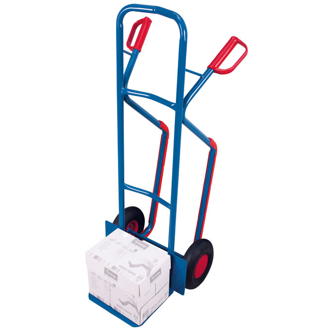 Stahlrohrkarre Gleitkufen Einsatz