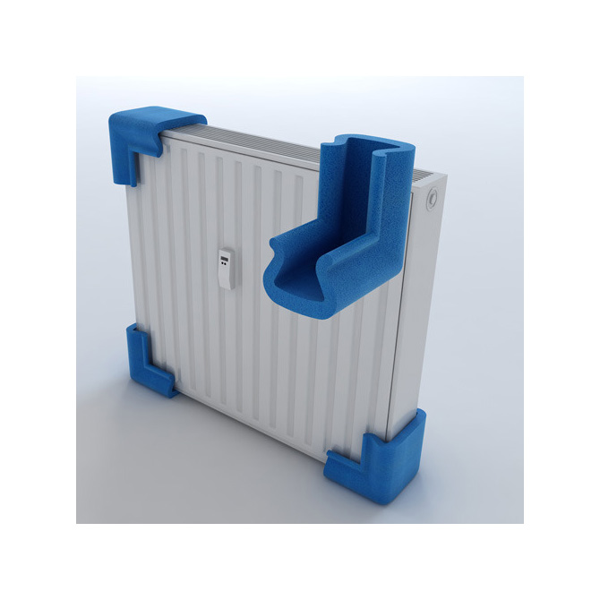 PE-U-Profil  41mm x 100mm x 100mm-corner