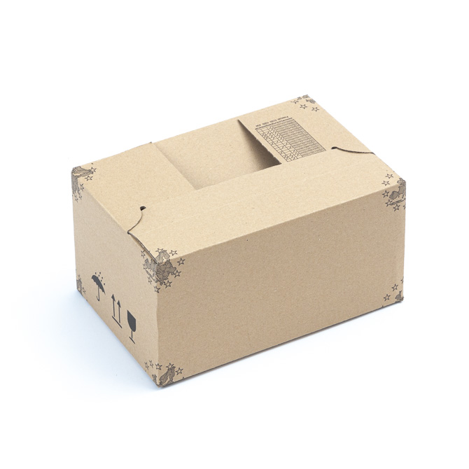 Karton 284x184x137mm Fefco 0701 1.20B ESL31 Karton 284x184x137mm Fefco 0701 1.20B ESL31