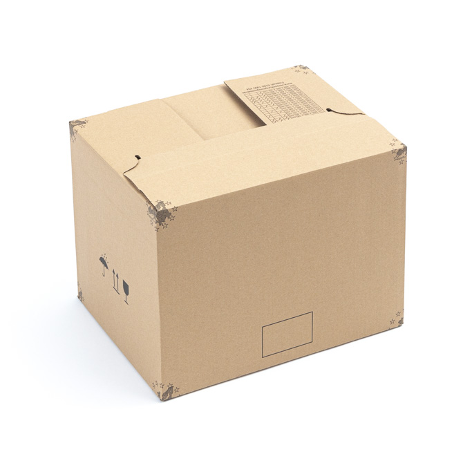 Karton 384x284x284mm Fefco 0711 1.20B ESL120 Karton 384x284x284mm Fefco 0711 1.20B ESL120