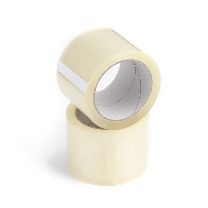 PP-Klebeband 75mm 66lfm 28my transparent leise abrollend