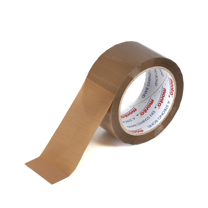PP-Klebeband Monta 610 50mm 66lfm braun PP-Klebeband Monta 610 50mm 66lfm braun