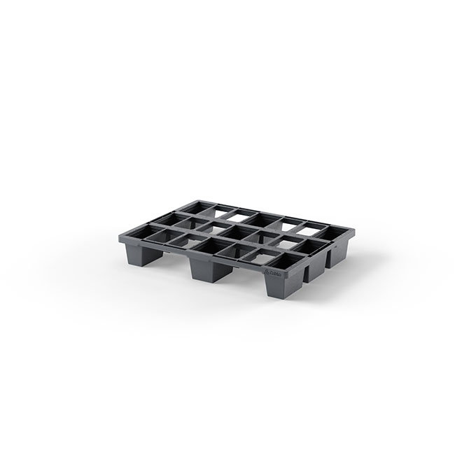 Kunststoffpalette 800x600x120mm 500kg Kunststoffpalette 800x600x120mm 500kg