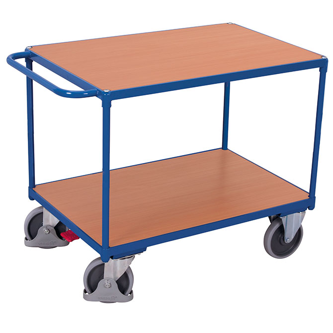 Tischwagen <em class="search-results-highlight">mit</em> 2 Ladeflächen 1200x800mm Traglast 500kg Tischwagen <em class="search-results-highlight">mit</em> 2 Ladeflächen 1200x800mm Traglast 500kg