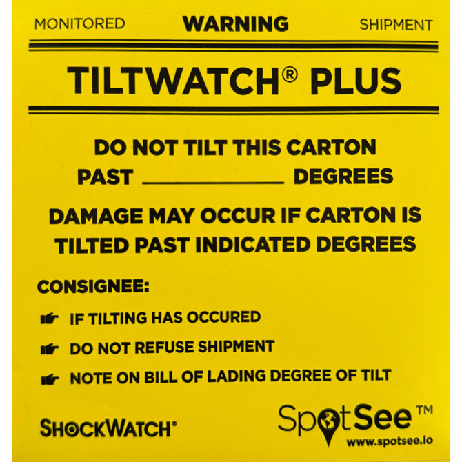 Tiltwatch Kippindikator Plus