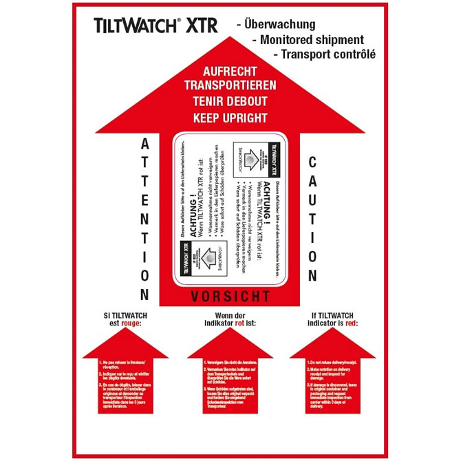 Tiltwatch-Kippindikator XTR