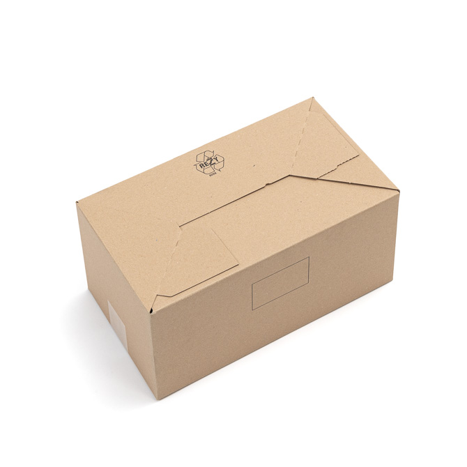 Karton 344x194x165mm Fefco 0201 unten
