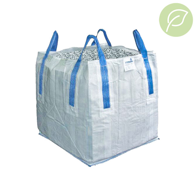 Bigbag 90x90x90cm STEIN <em class="search-results-highlight">mit</em> Traglast 1.500 kg -recycled PP-