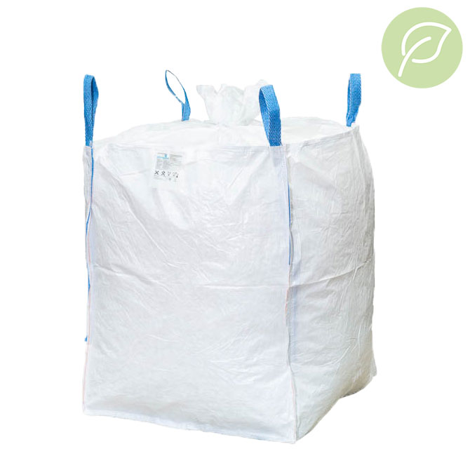 Bigbag 90x90x110cm / PE-Innensack - Traglast 1.000 kg  -recycled PP-