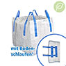 Bigbag 90x90x90cm STEIN BS -recycled PP-