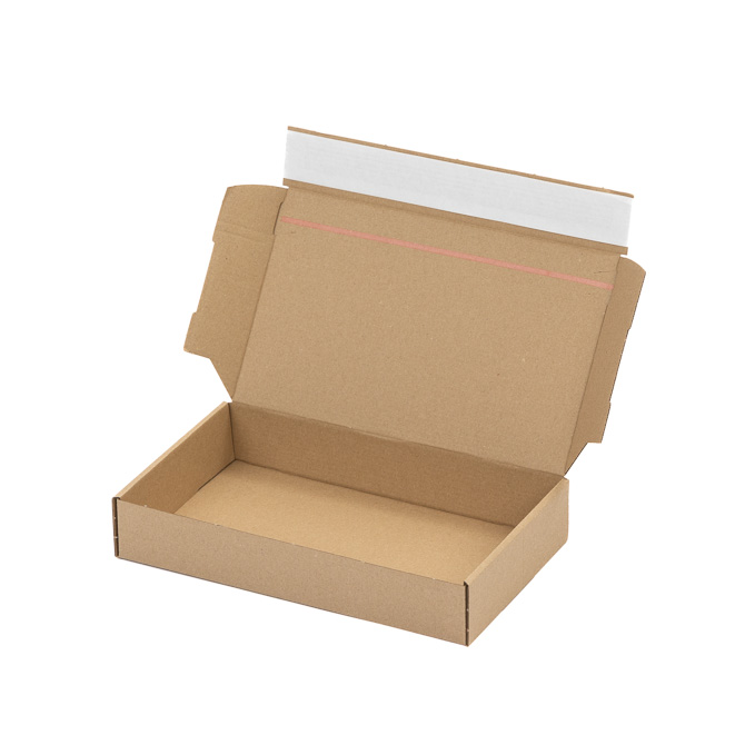 Maxibriefkarton 255x155x45mm mit Klebestreifen und Aufreißperforation Maxibriefkarton 255x155x45mm mit Klebestreifen und Aufreißperforation