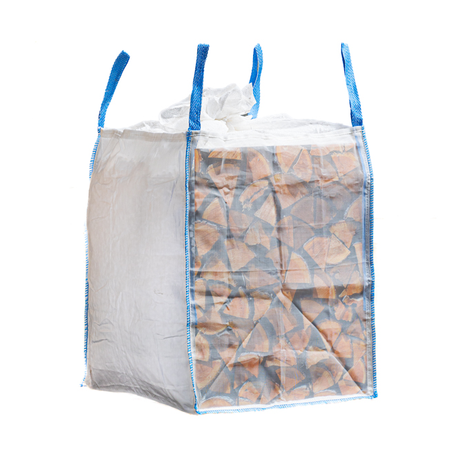 Bigbag 90x90x110cm für Holz - luftdurchlässig Bigbag 90x90x110cm für Holz - luftdurchlässig