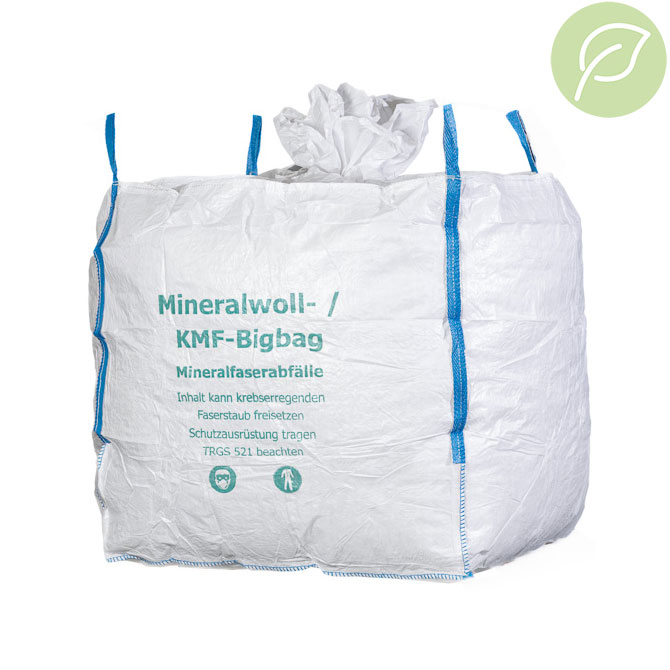 Bigbag MIWO 135x135x130cm 2,4 cbm Inhalt - SWL 250 kg - KMF -rPP- Bigbag MIWO 135x135x130cm 2,4 cbm Inhalt - SWL 250 kg - KMF -rPP-