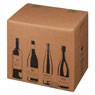 Flaschenverpackung 420x305X368MM 12er
