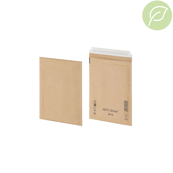Papierpolstertaschen 200x265mm braun D14