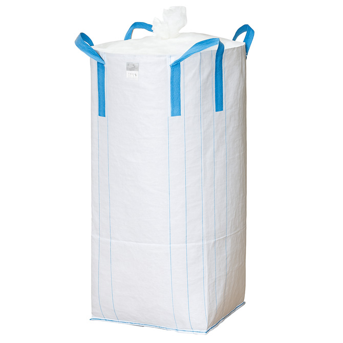 Bigbag 100x100x200cm UNI U - Cross-Corner-Hebeschlaufen Bigbag 100x100x200cm UNI U - Cross-Corner-Hebeschlaufen