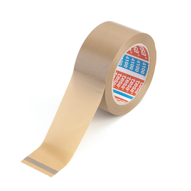 PVC-Klebeband 50mm 66lfm braun Tesa 4100