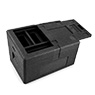 Mehrweg-Isolierbox aus EPP, 33,0 L, Akkuversion mit Logo