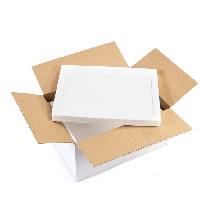 Karton für Isolierbox 10,5 L, "205" aus Styropor® 