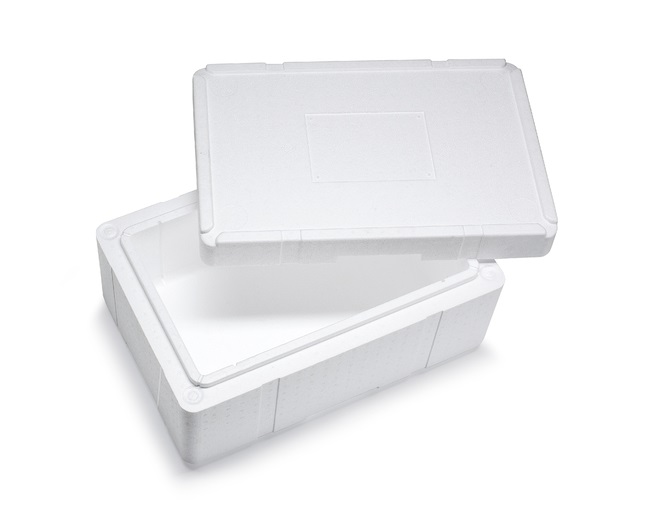 Styroporbox mit Deckel - Thermobox