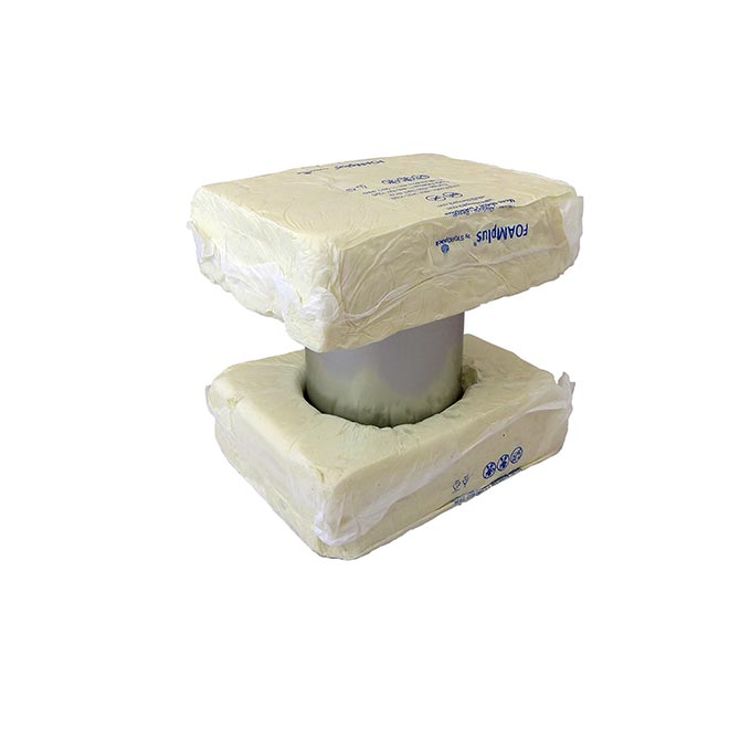 Foamplus Farbdose rund eingeschäumt