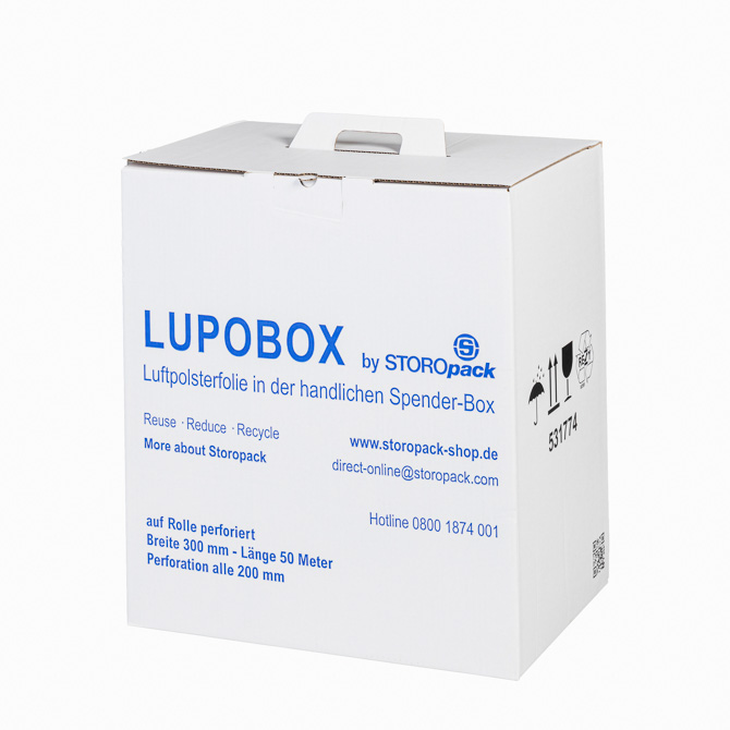 Luftpolsterfolie-Box 30 cm x 50 m
