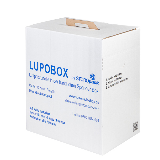 Luftpolsterfolie-Box 30cm x 50m