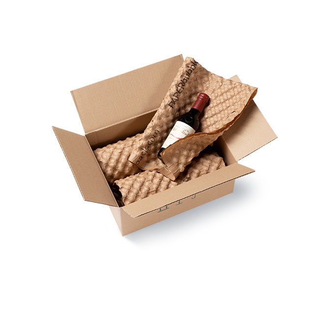 PAPERbubble mit Flasche