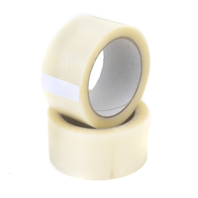 PP-Klebeband 50mm 66lfm transparent laut abrollend