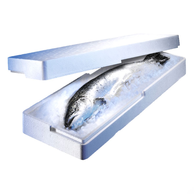 Isolierbox für den Fischversand 8,0 l aus Styropor®