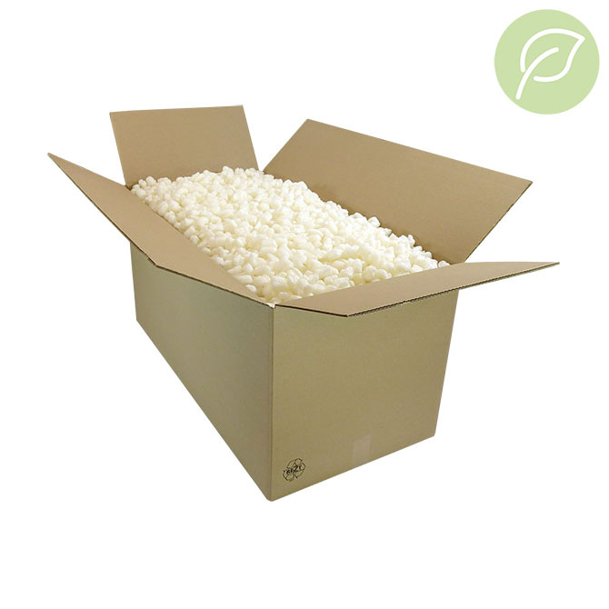Verpackungschips Pelaspan® Bio im Karton á 215 Liter