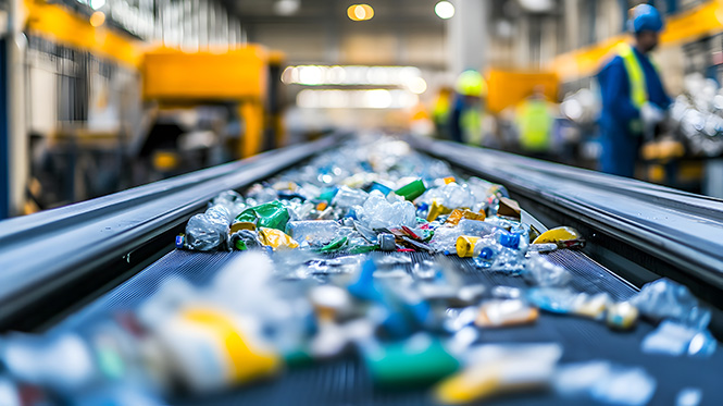 Müllsortierungsanlage Plastik Müllsortierungsanlage Plastik