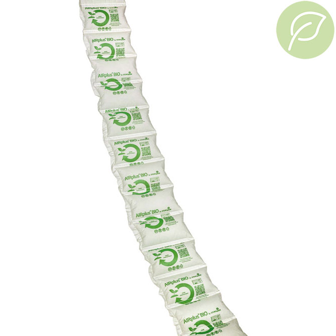 AIRplus® Bio Home Compostable Luftkissen - Füllen und Fixieren AIRplus® Bio Home Compostable Luftkissen - Füllen und Fixieren