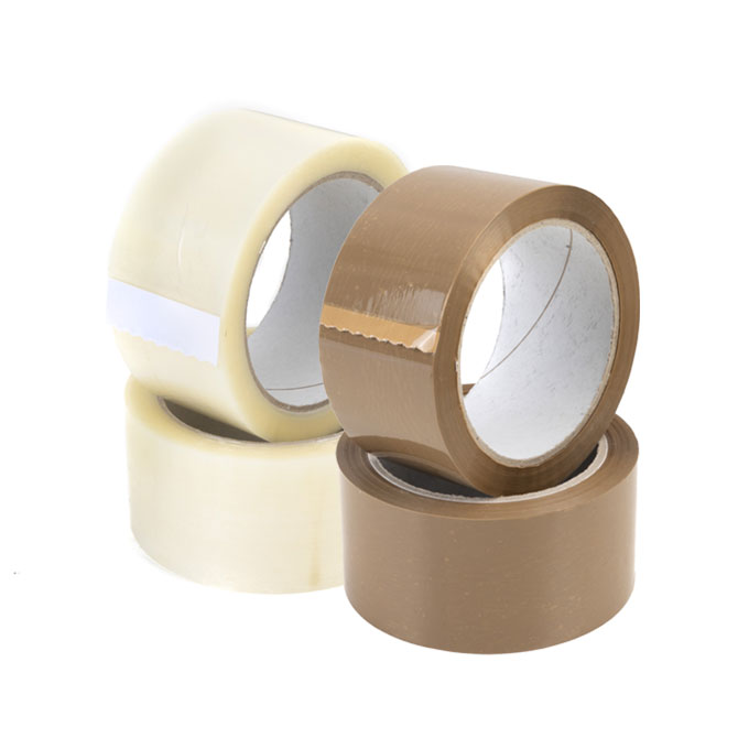 PP-Klebeband Monta 303 50mm 66lfm - braun / transparent - Laut abrollend PP-Klebeband Monta 303 50mm 66lfm - braun / transparent - Laut abrollend