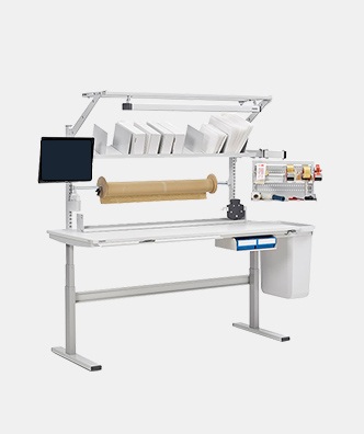 3D Packtisch-Konfigurator 3D Packtisch-Konfigurator