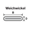 Wellpapp-Weichwickel 200x95mm Base