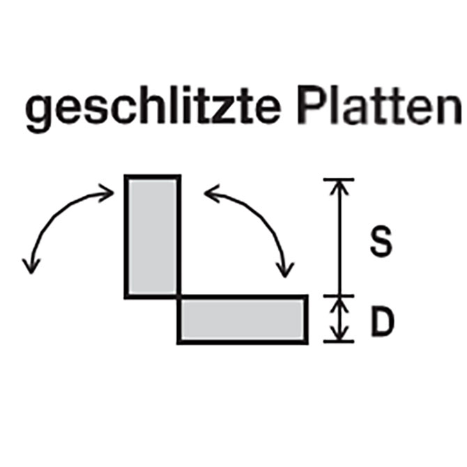 Wellpapp-Platten 95x95mm geschl. Base