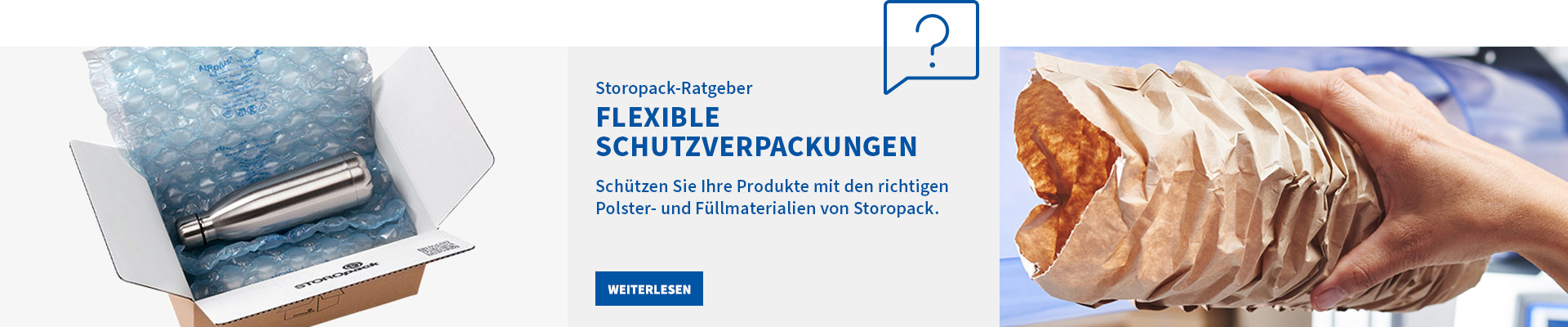 Storopack-Ratgeber: Flexible Schutzverpackungen