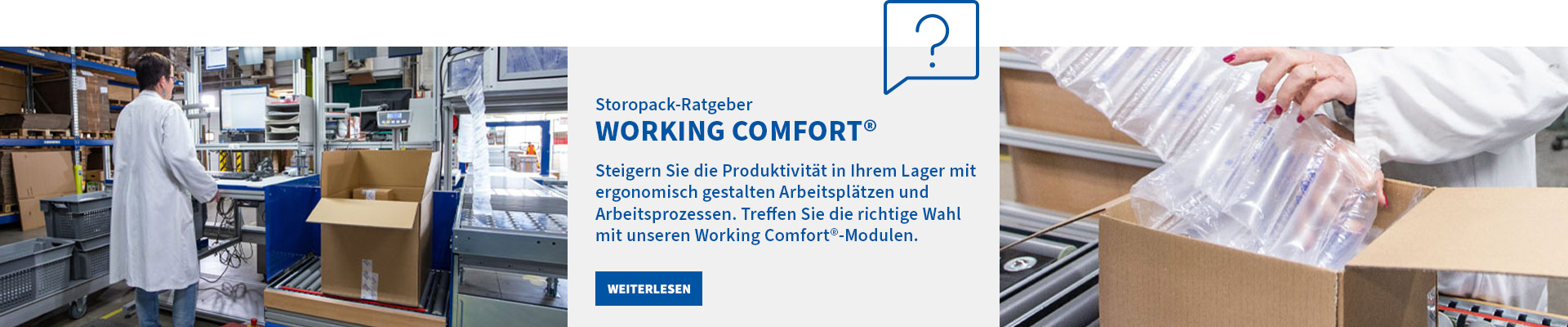 Storopack-Ratgeber: Working Comfort®