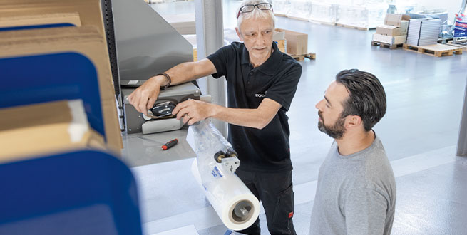 Technischer Service von Storopack Technischer Service von Storopack