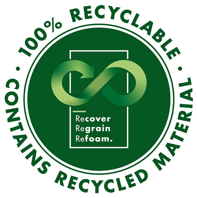 PE-Schaum U-Profil 15-25mm Tulip Rolle