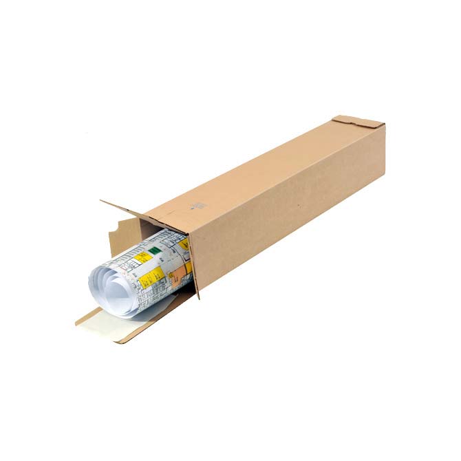 Versandhülse 430x105x105mm quadratisch mit Klebeverschluss Versandhülse 430x105x105mm quadratisch mit Klebeverschluss